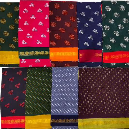 Weaves of India - Madurai Sungudi Sarees