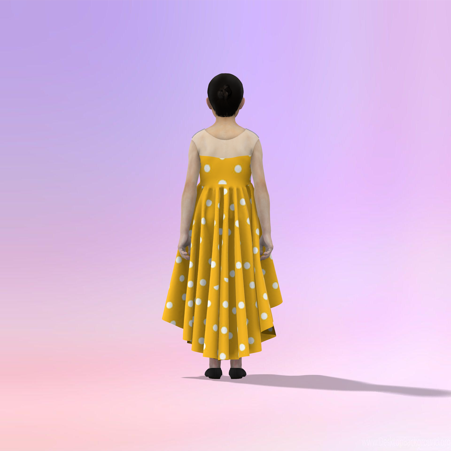 Asymmetrical Affair Mom-Daughter Combo Dress - MDC009 (Stitching Service)