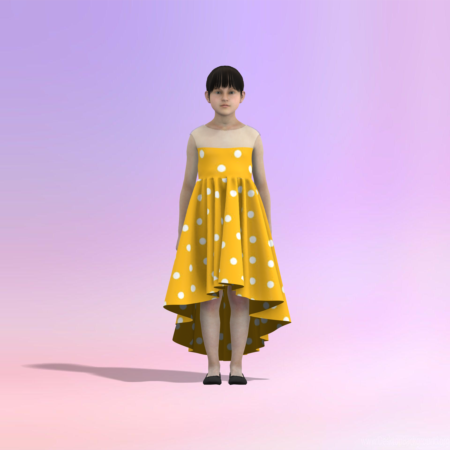 Asymmetrical Affair Mom-Daughter Combo Dress - MDC009 (Stitching Service)