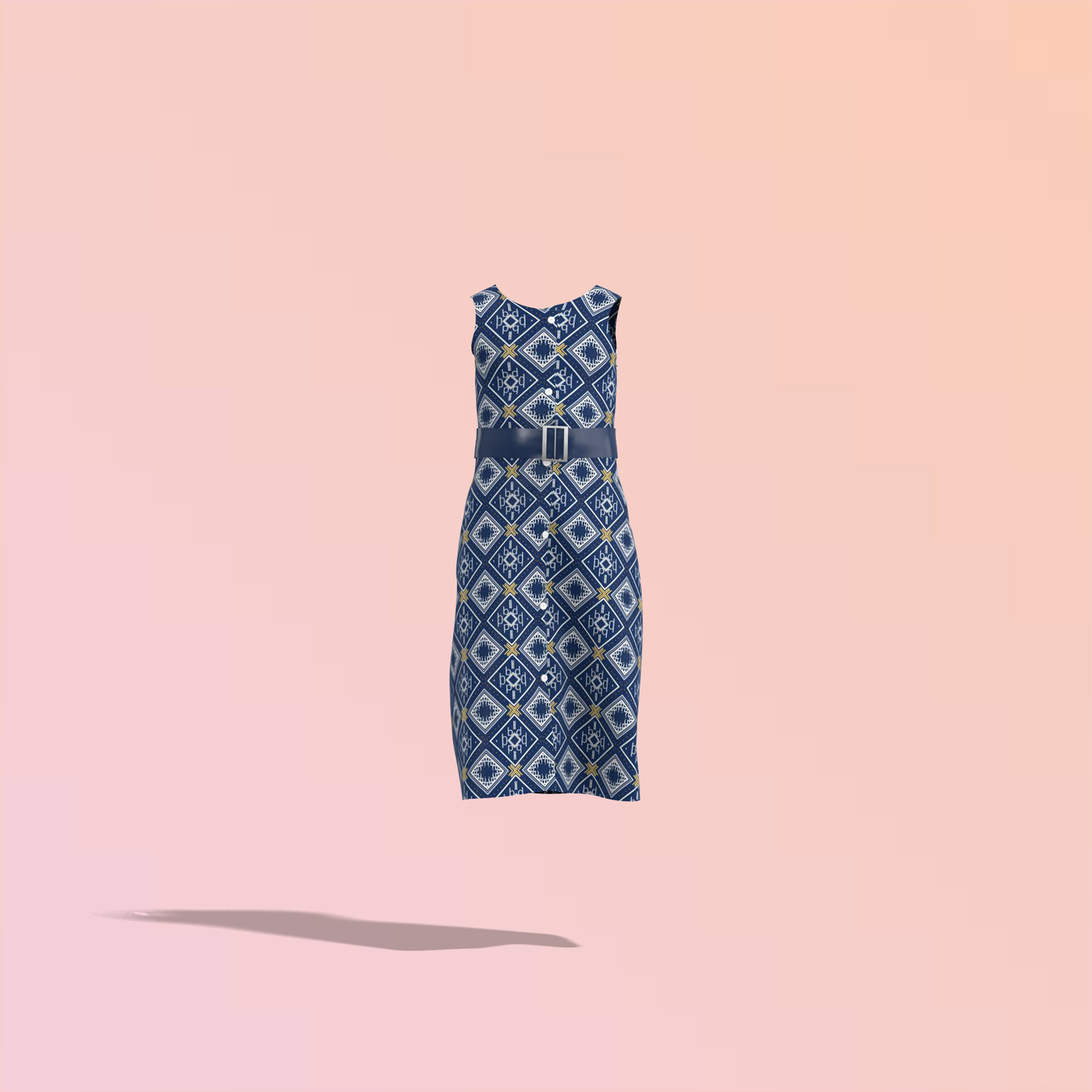 Fashion Fushion Mom-Daughter Combo Dress - MDC005 (Stitching Service)