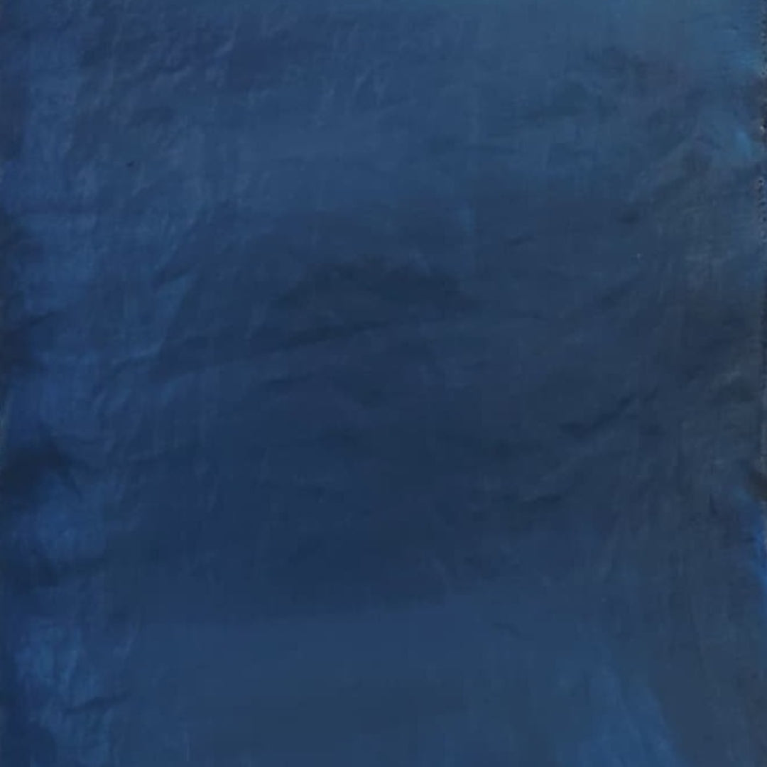 Blue Space Silk fabric