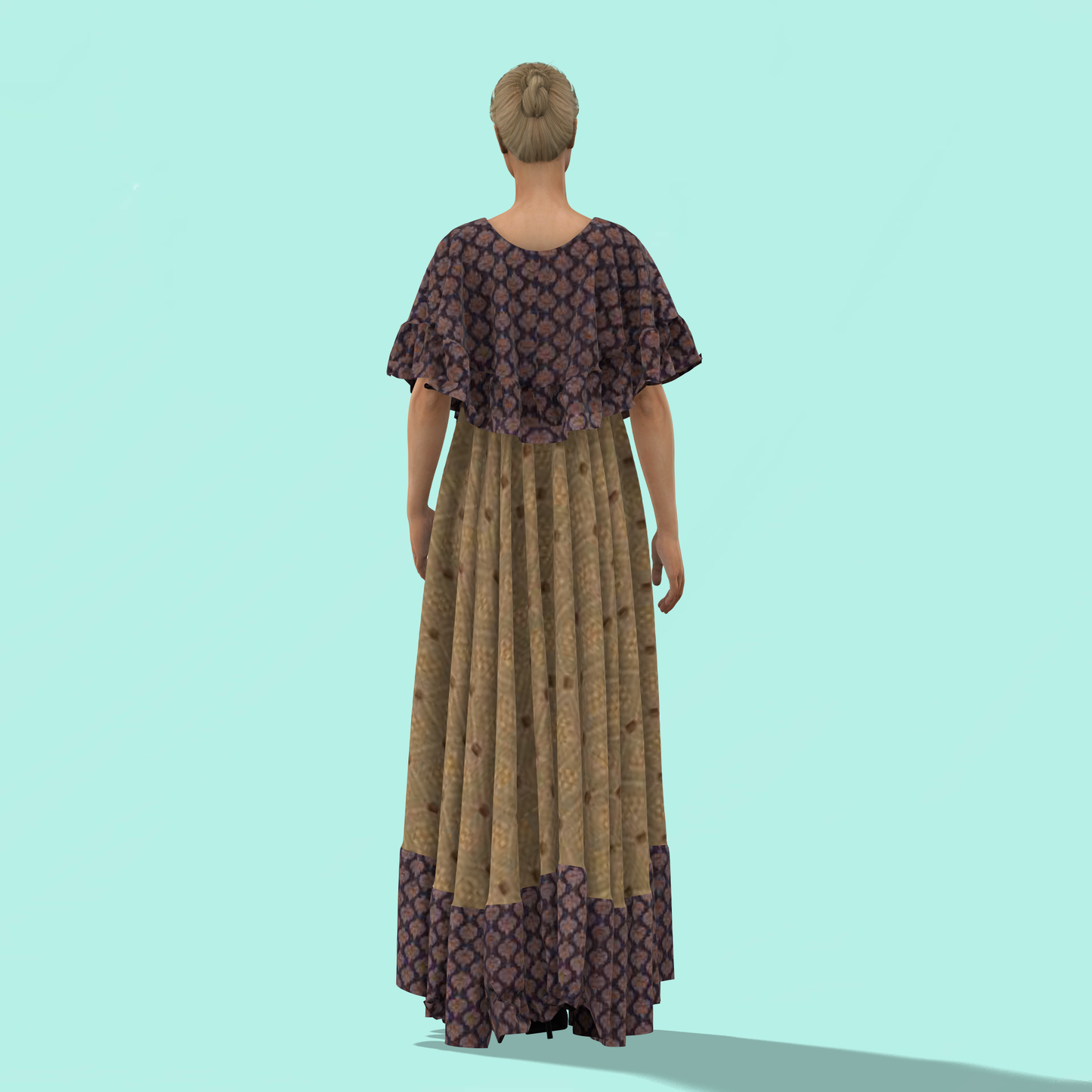 Love in Cape Fashion Mom-Daughter Combo Dress - MDC011 (Stitching Service)