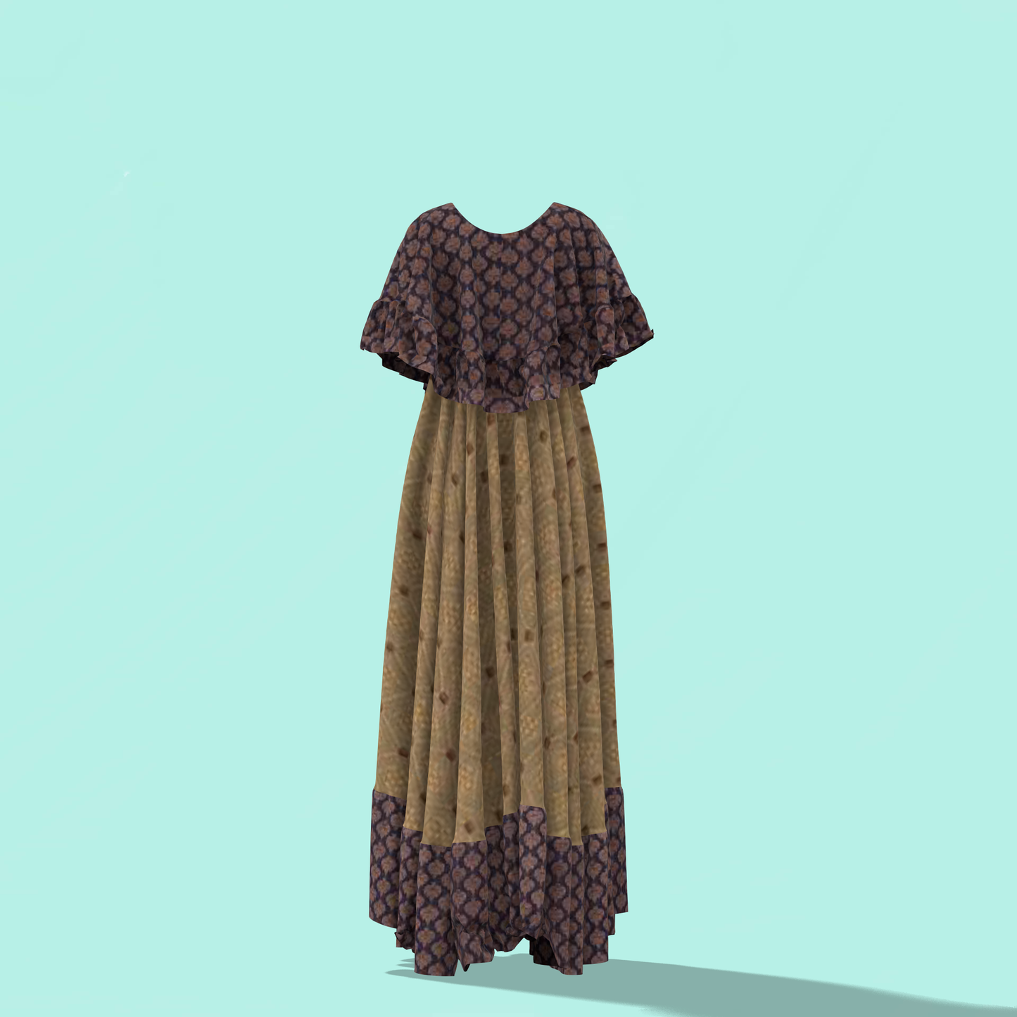 Love in Cape Fashion Mom-Daughter Combo Dress - MDC011 (Stitching Service)