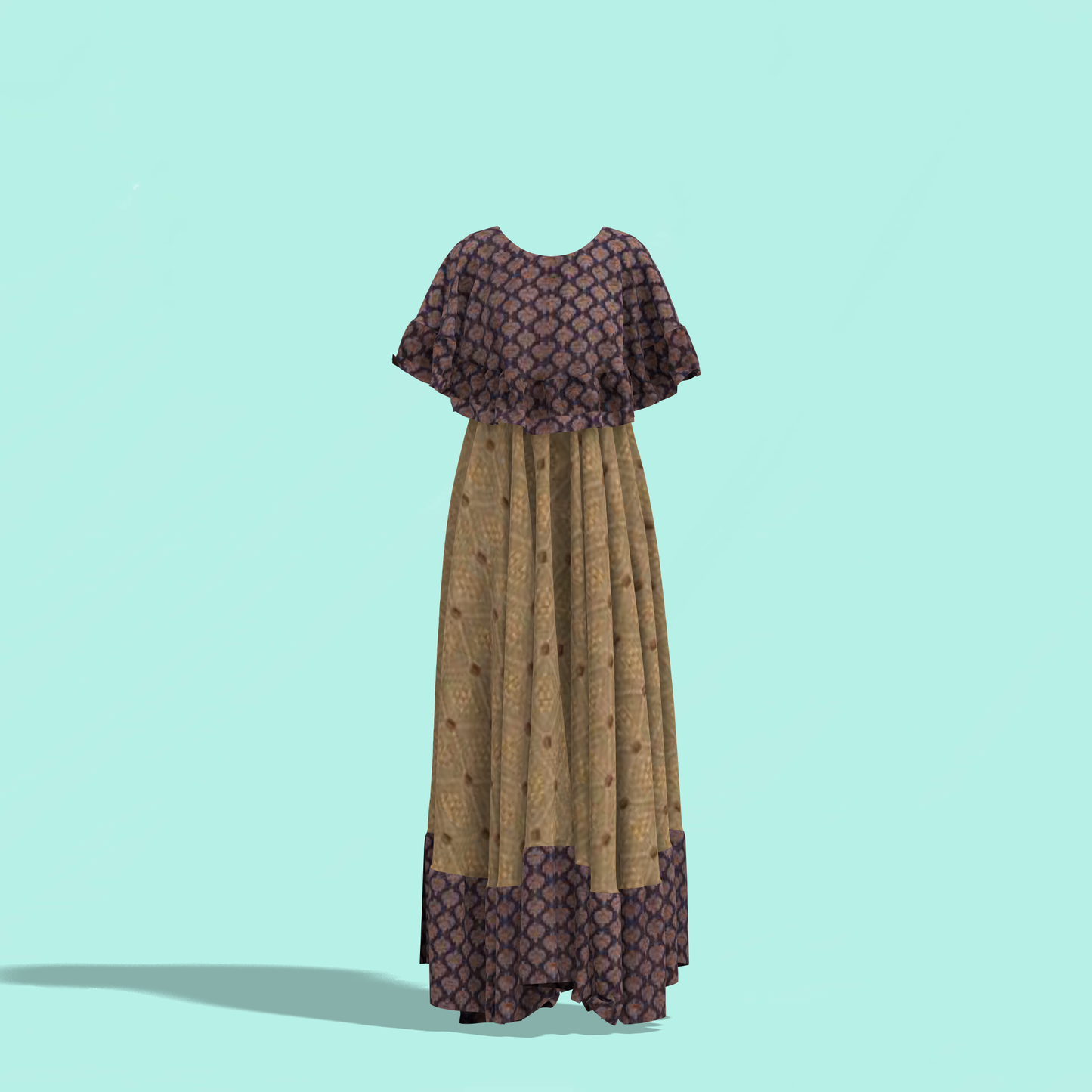 Love in Cape Fashion Mom-Daughter Combo Dress - MDC011 (Stitching Service)