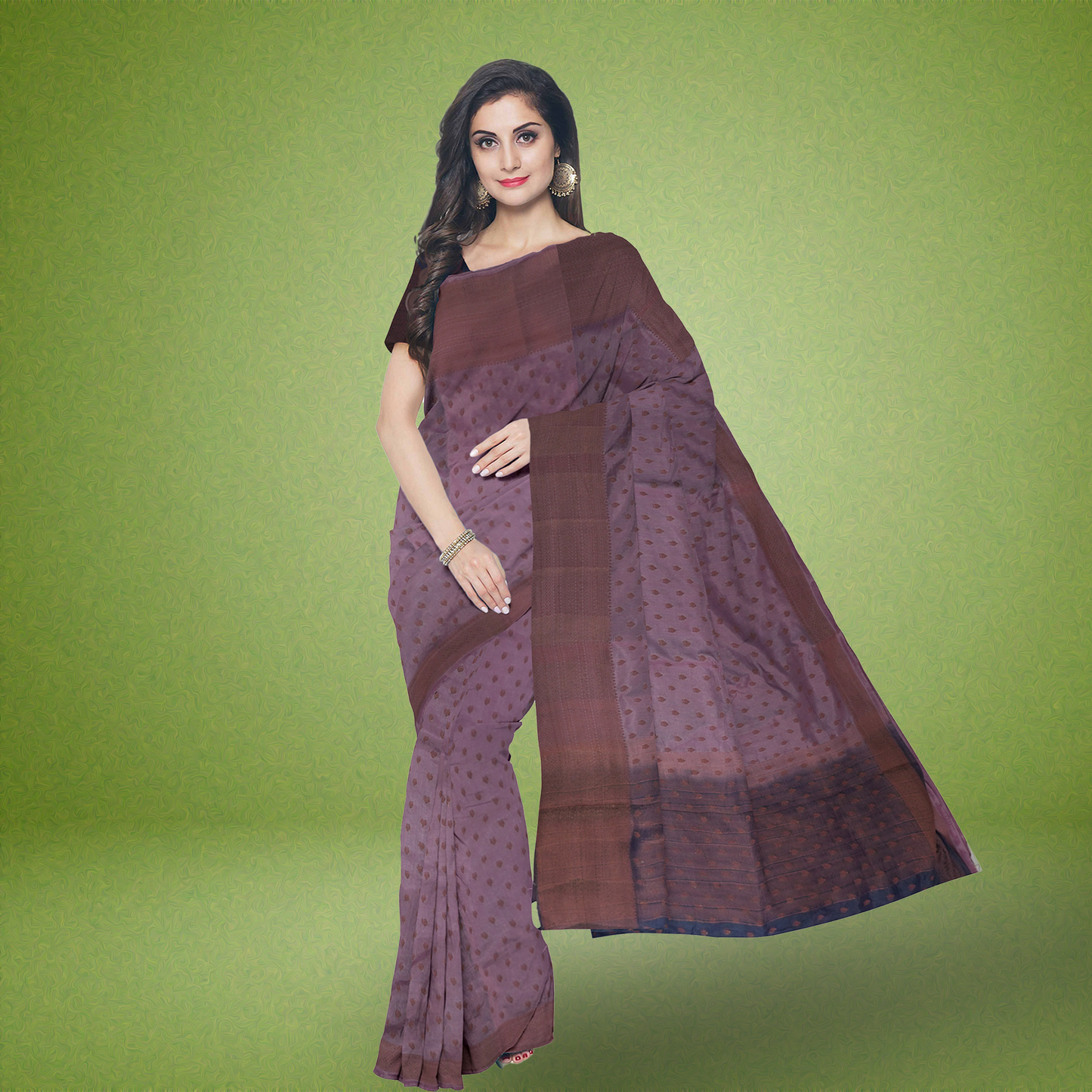 Copper Essence Art Silk Saree - MFC016