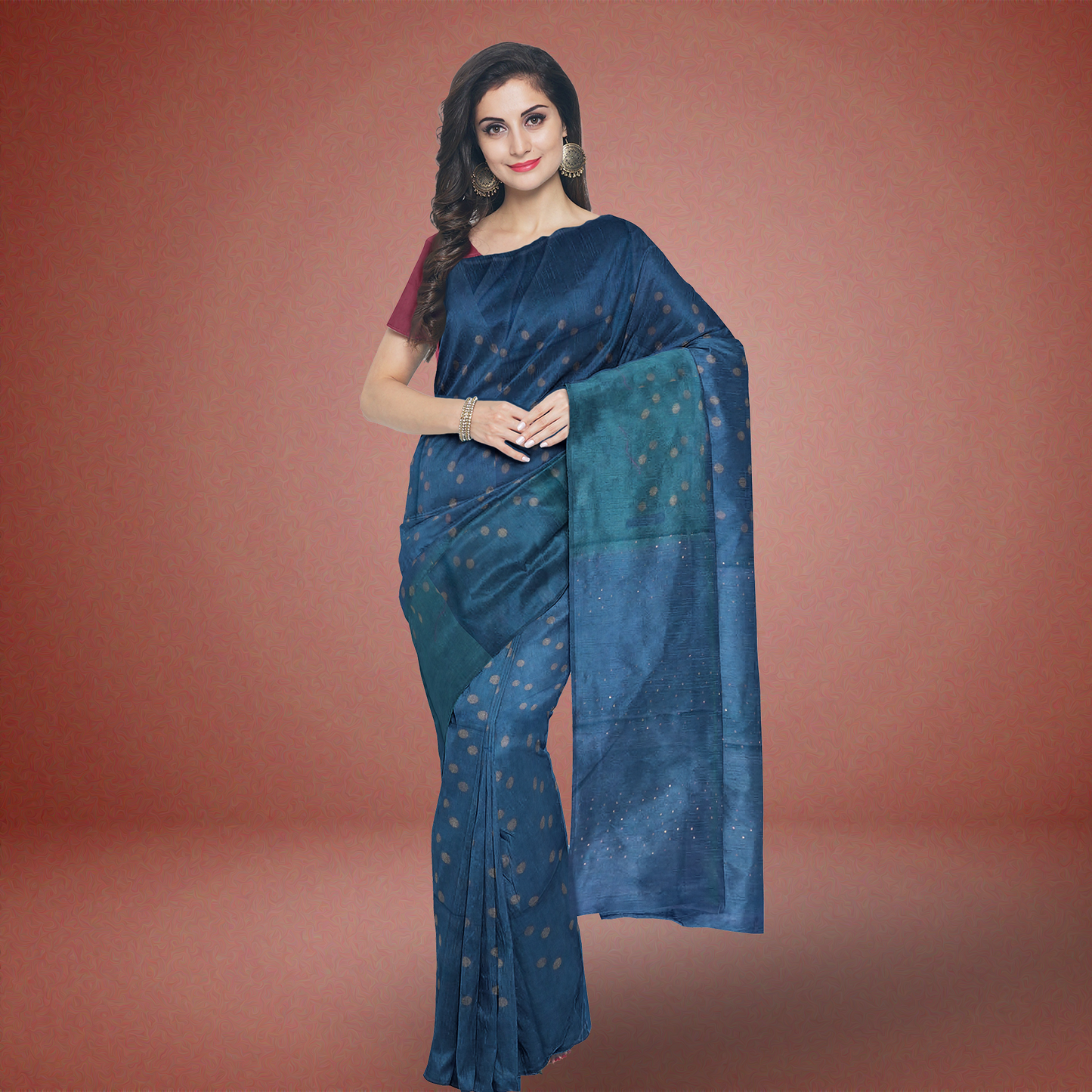 Delightful Drapes Soft Cotton Saree - MFC006