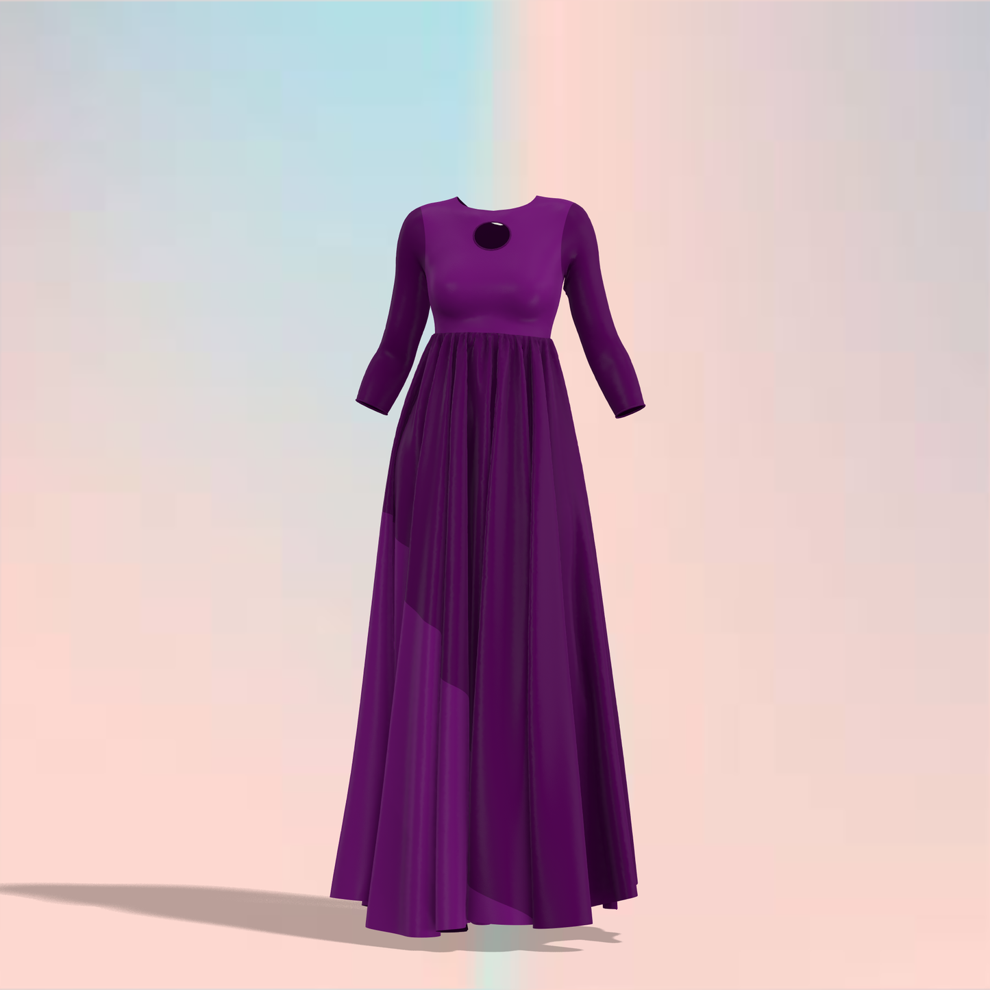 Graceful Glamour Customized Dress - CDSS011 (Stitching Service)