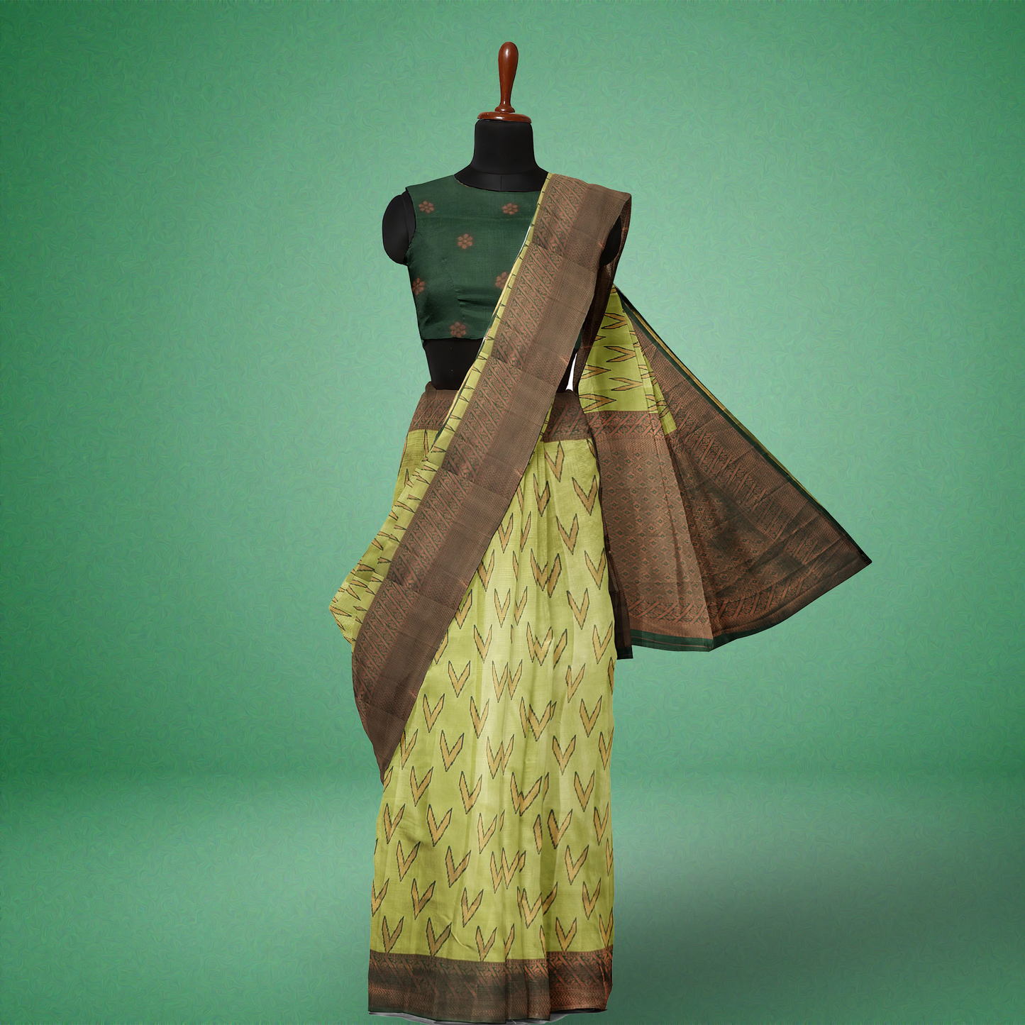 Glisten Bliss Silk Cotton Saree - MFC002