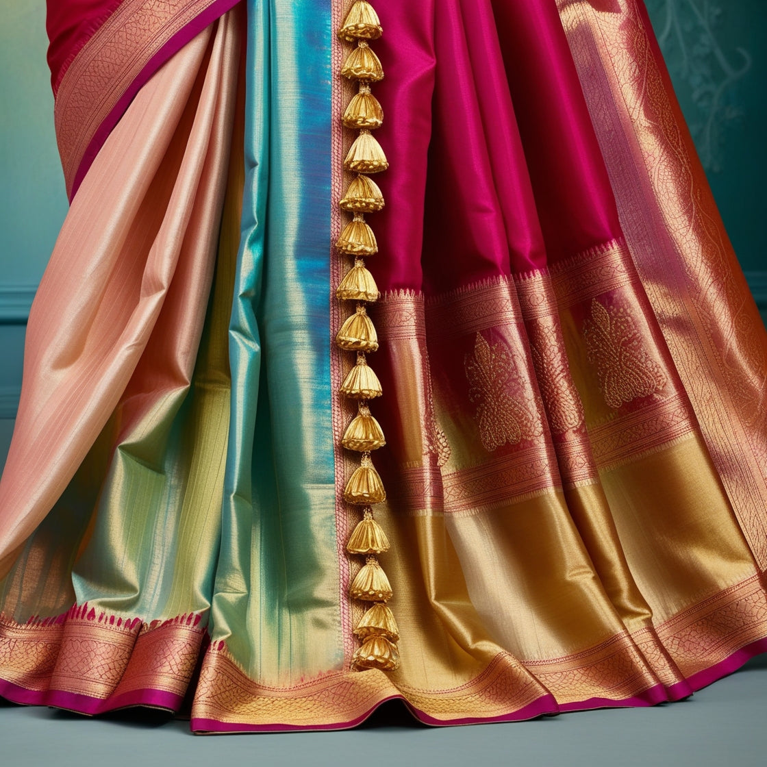 Fabric Attachment for Ready-to-Wear Saree (Height)
