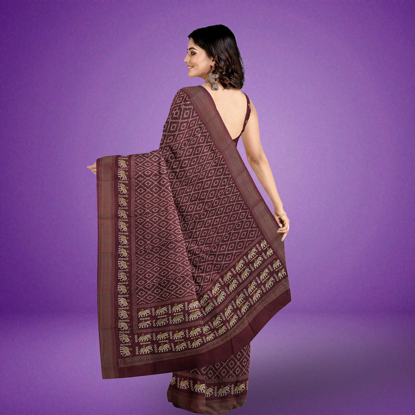 Majestic Grace Dola Saree - MFC013