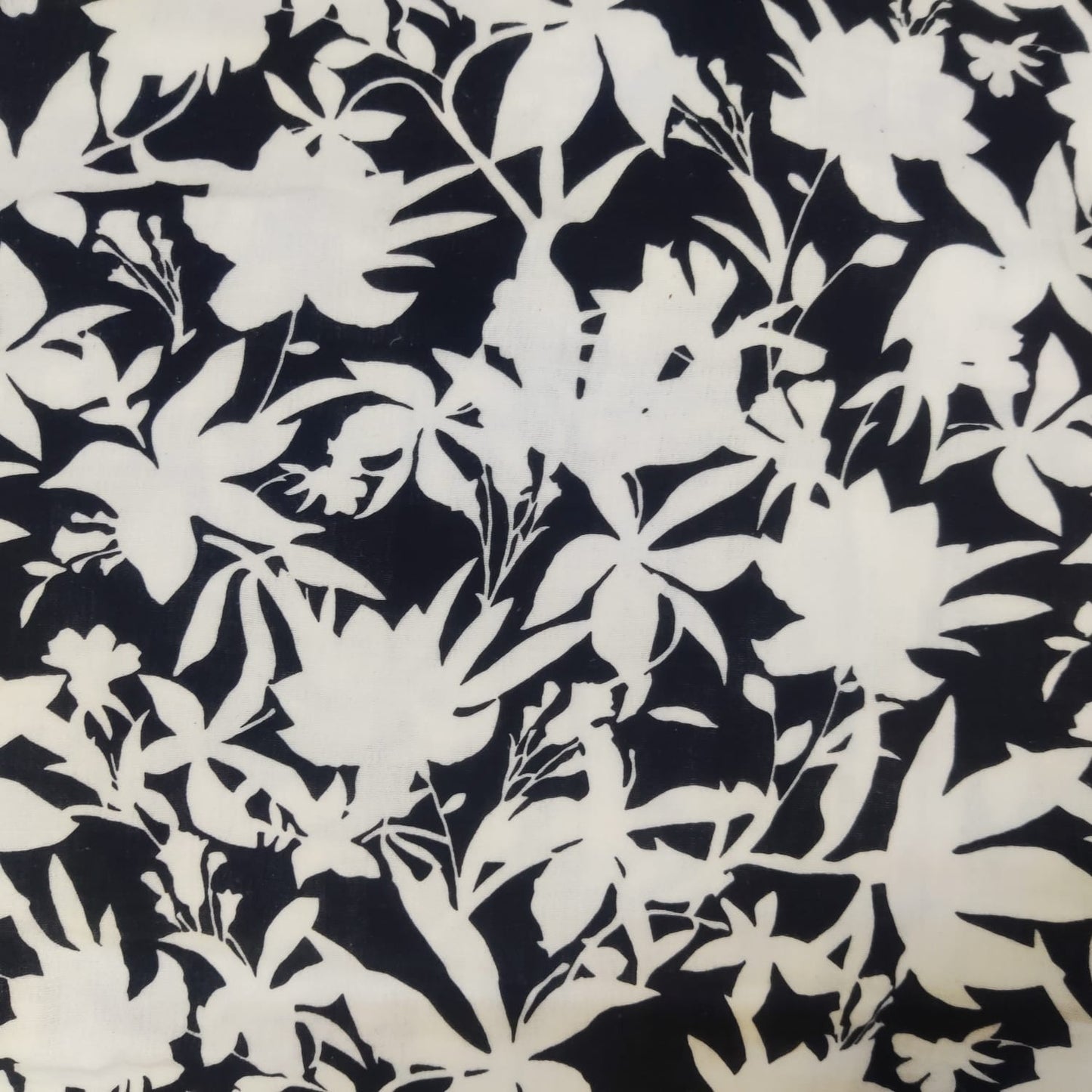Mono Flora Cotton Fabric