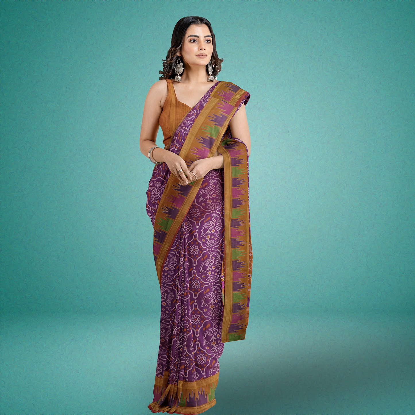 Effortless Elegance Semi-Silk Saree - MFC014