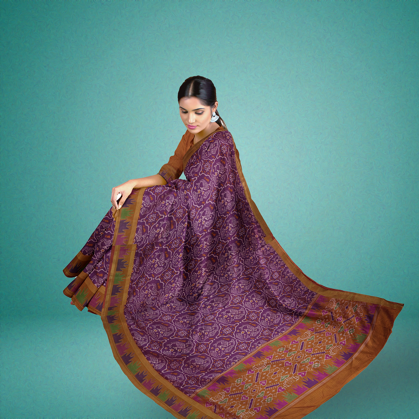 Effortless Elegance Semi-Silk Saree - MFC014