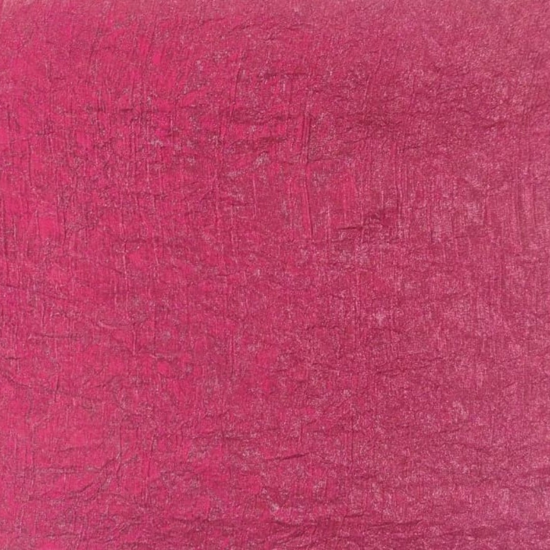 Maroon Red Crushed Georgette fabric