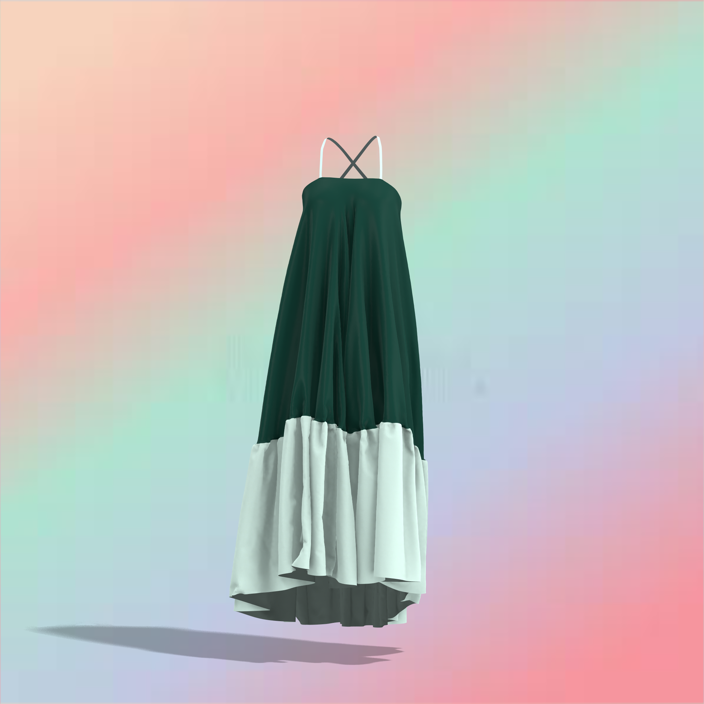 Midnight Mystique Customized Dress - CDSS013 (Stitching Service)