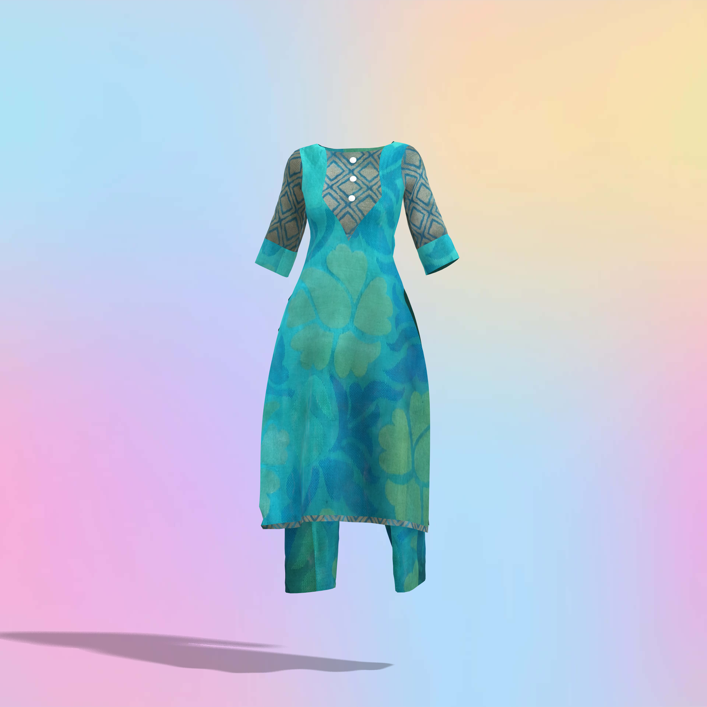 Dazzling Divas Customised Salwar Kameez - CST036 (Stitcching Service)