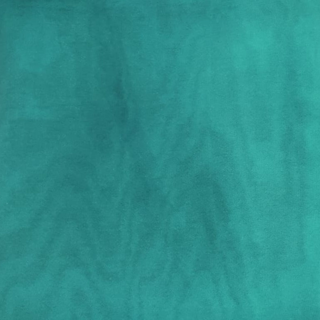Teal Blue Glossy Georgette Fabric