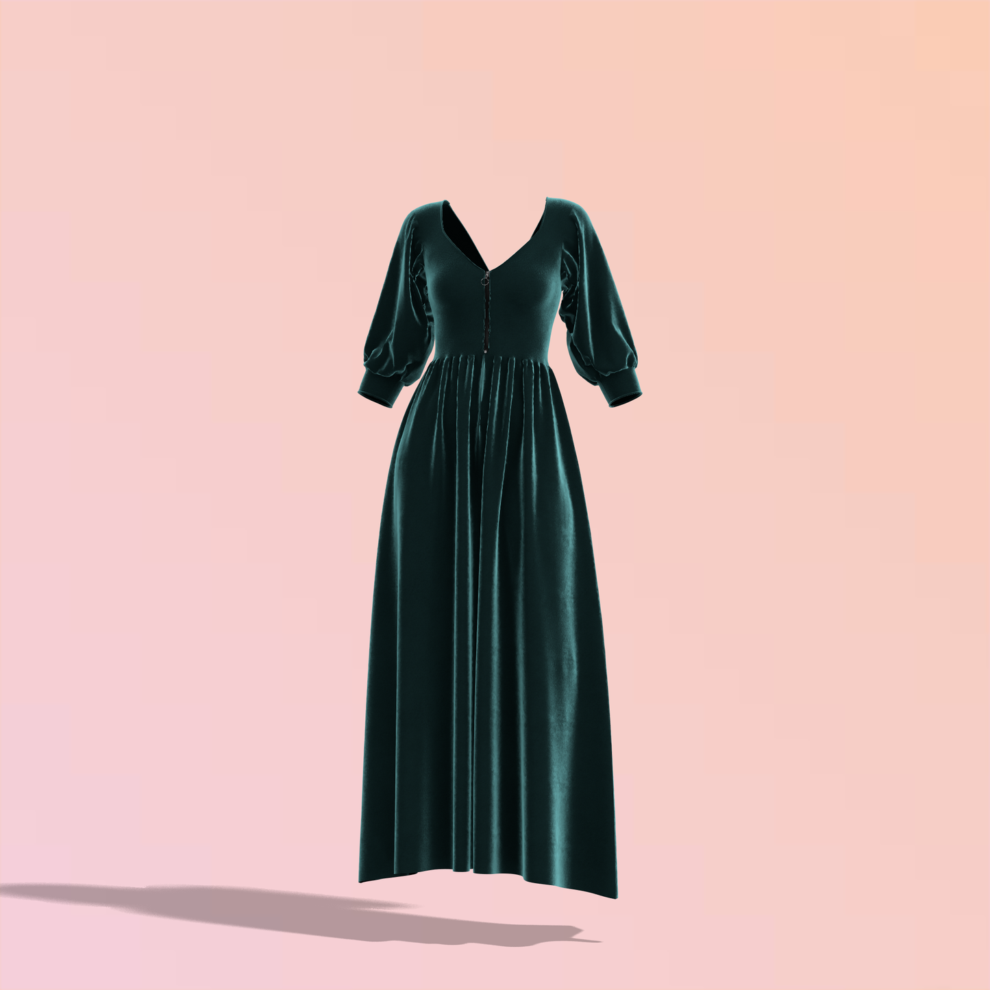 Ethereal Empress Customized Dress - CDSS008 (Stitching Service)
