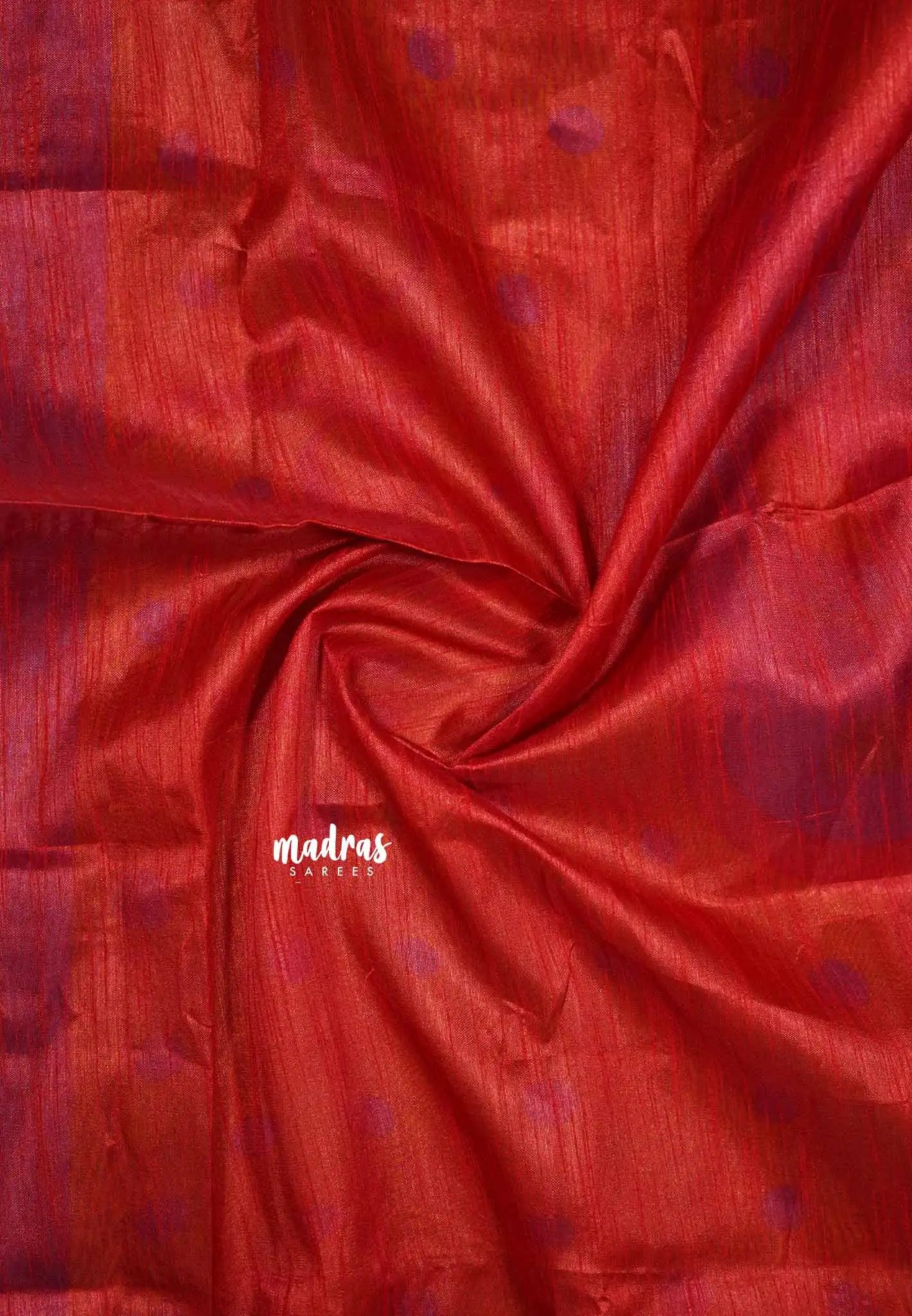 Vibrant blue - Soft Linen Cotton Saree