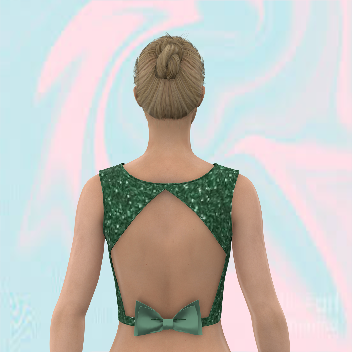 Captivating C-Neckline Customized Blouse - CBLS042 (Stitching Service)