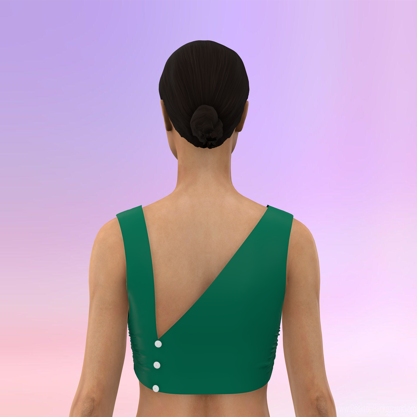 Asymmetric Glam Customized Blouse - CBLS047 (Stitchig Service)
