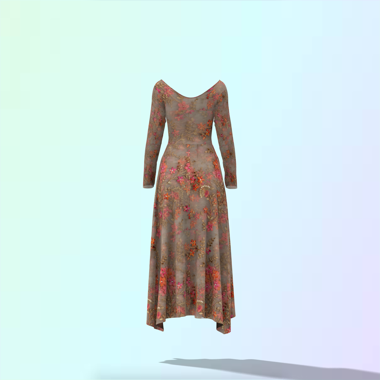 Mini-Me Slit Magic Mom-Daughter Combo Dress - MDC013 (Stitching Service)