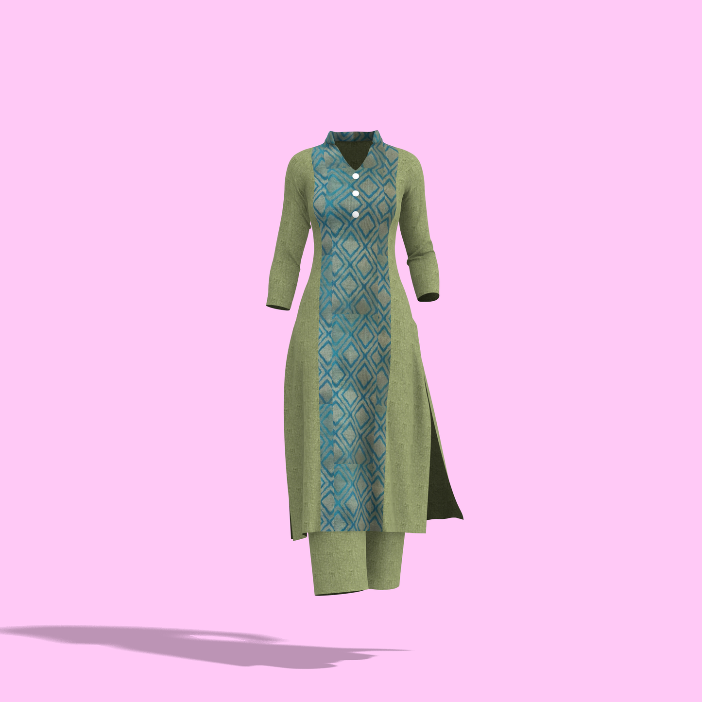 Royal Ensemble Customised Salwar Kameez - CST040 (Stitching Service)