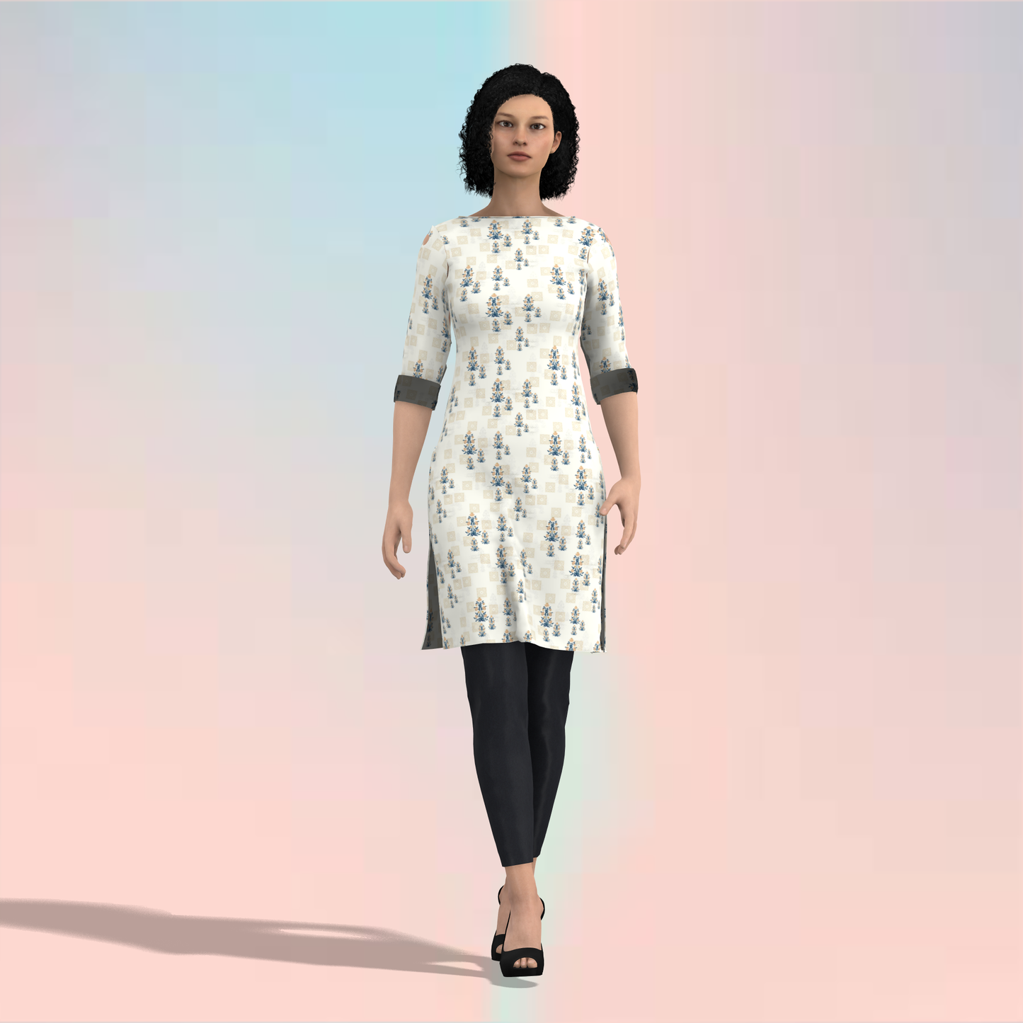 Modern Classics Customized Salwar Kameez - CST005 (Stitching Service)