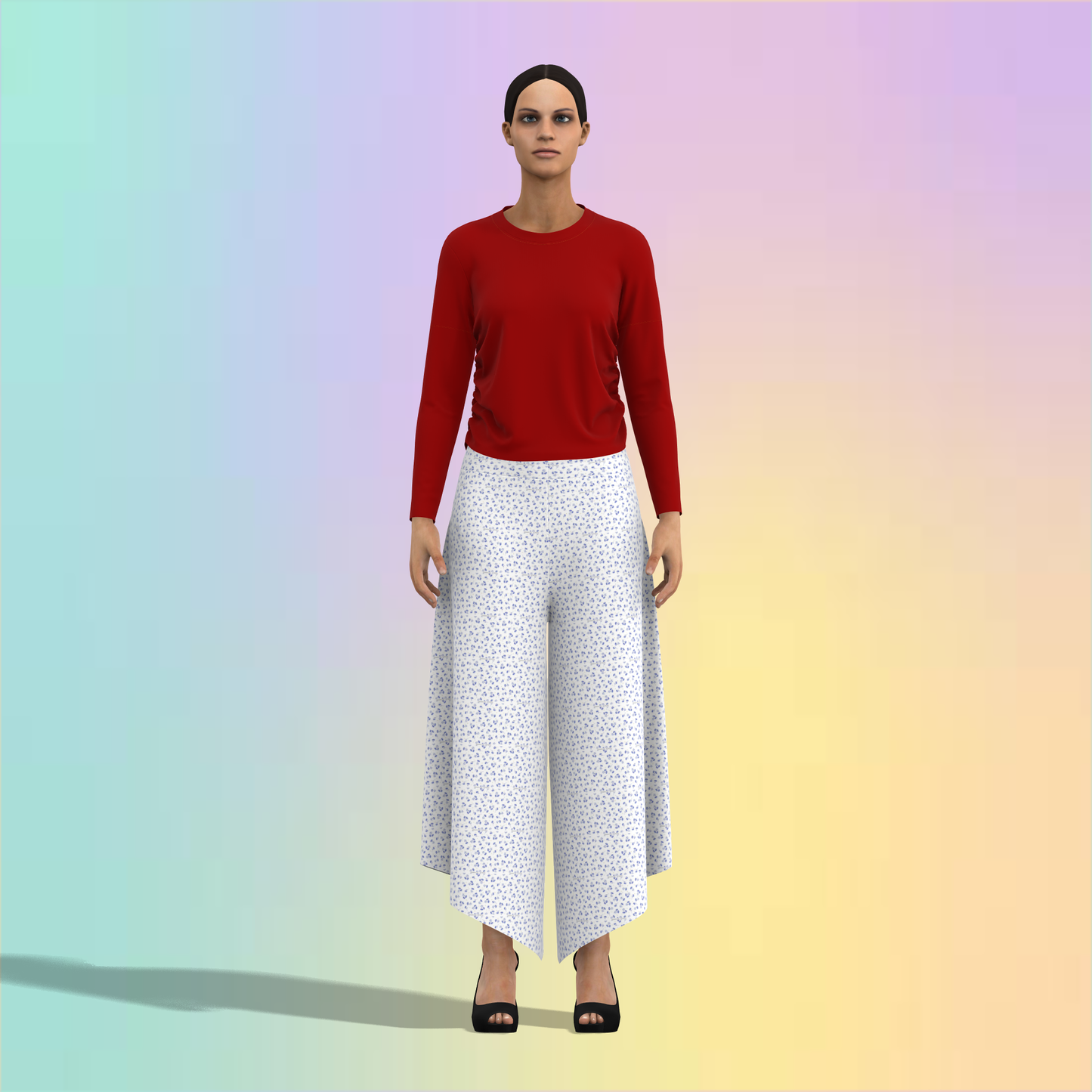 Vacay Vibes Customised Palazzo Stitching - CPS002 (Stitching Service)