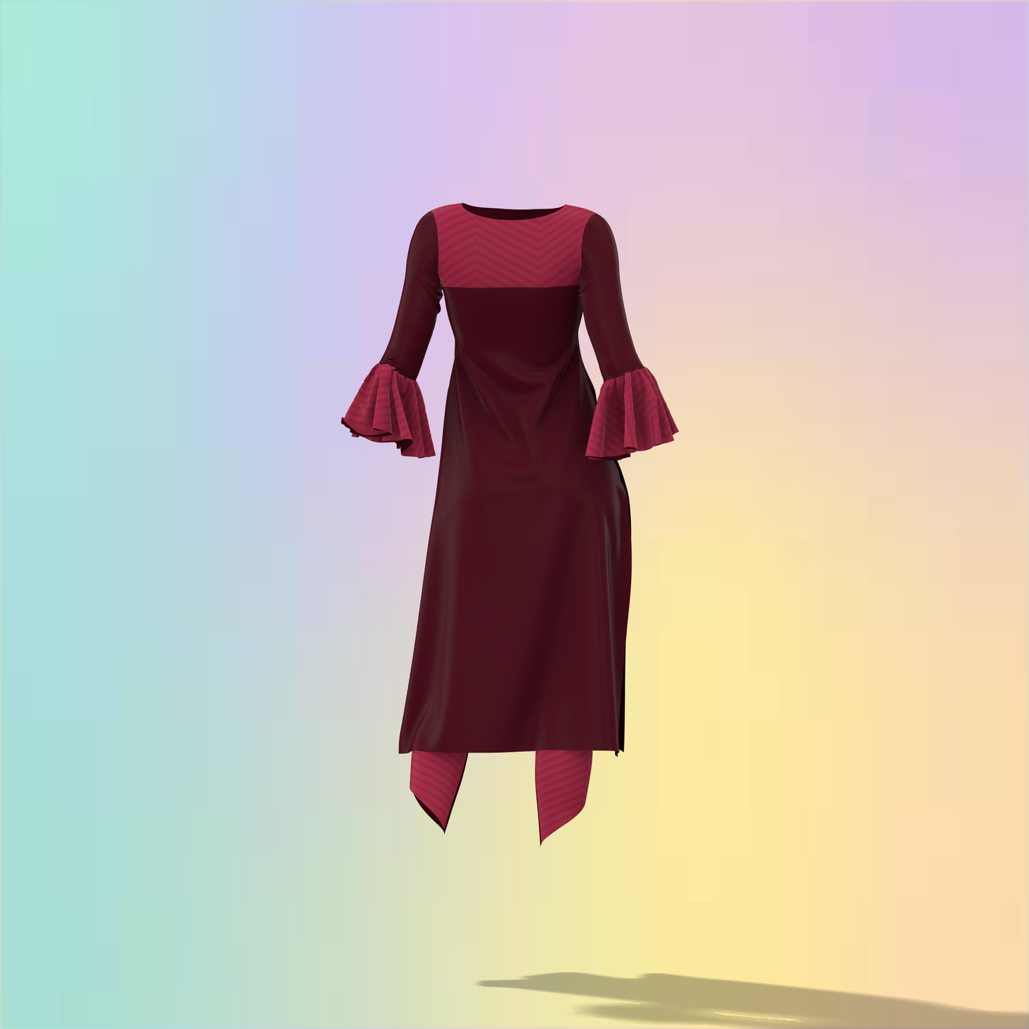 Sassy Tiers Customized Salwar Kameez - CST023 (Stitching Service)