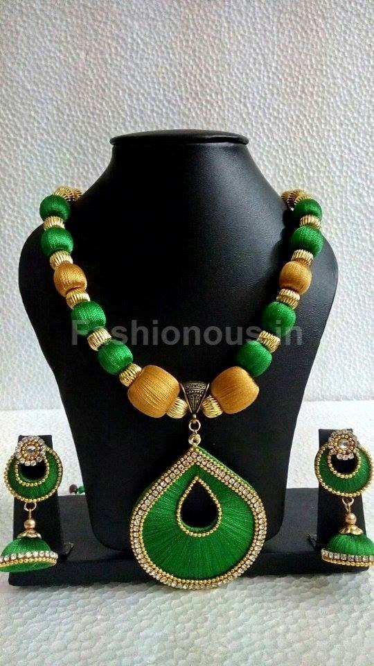 Green and Gold neckset
