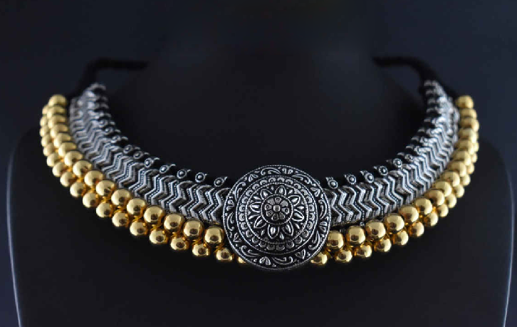 Antique Choker Necklace-ACN007