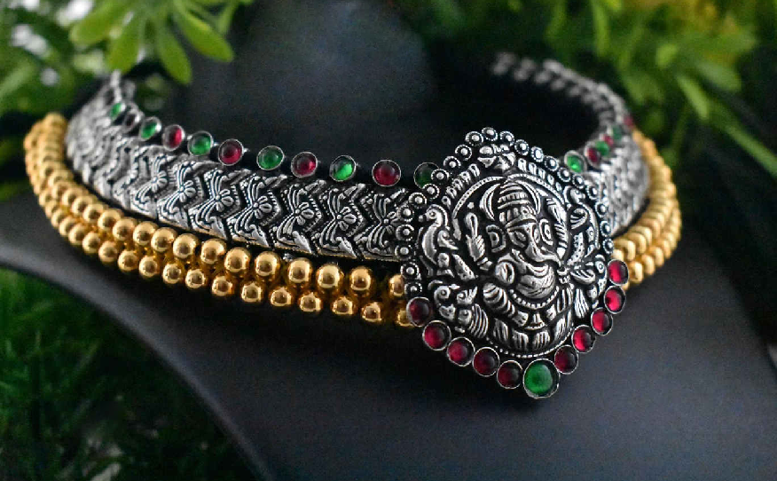 Antique Choker Necklace-ACN012