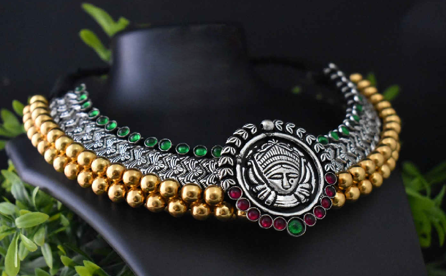 Antique Choker Necklace-ACN014