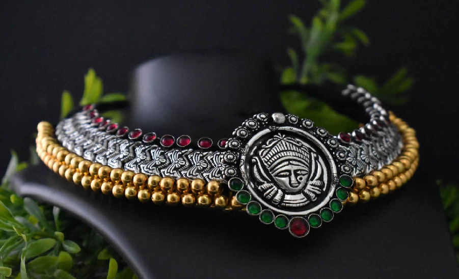 Antique Choker Necklace-ACN016