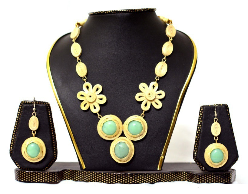 Bamboo Jewellery Set -MBFJN031
