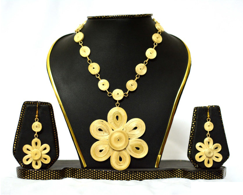 Bamboo Jewellery Set -MBFJN044