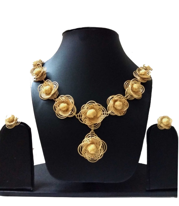 Bamboo Jewellery Set -MBFJN047