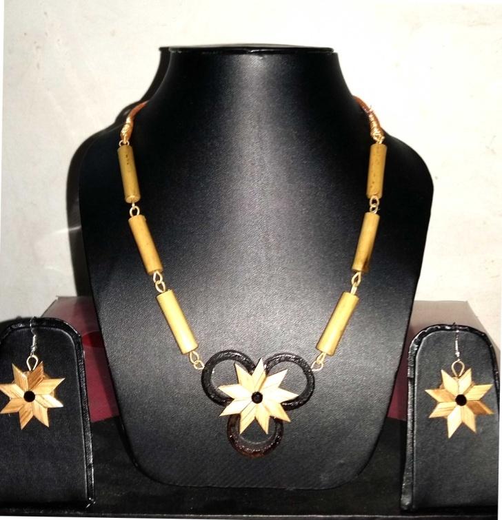 Bamboo Jewellery Set -MBFJN052
