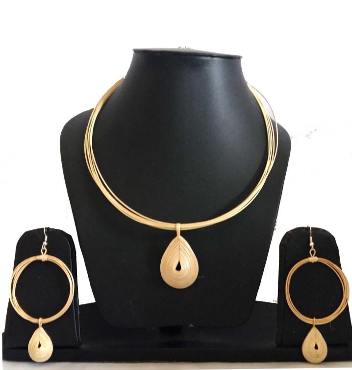 Bamboo Jewellery Set -MBFJN053