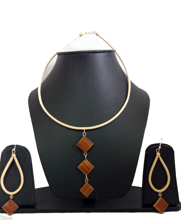 Bamboo Jewellery Set -MBFJN057
