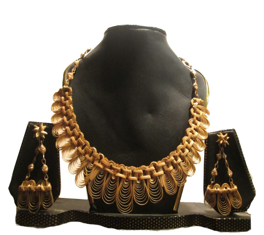 Bamboo Jewellery Set -MBFJN094
