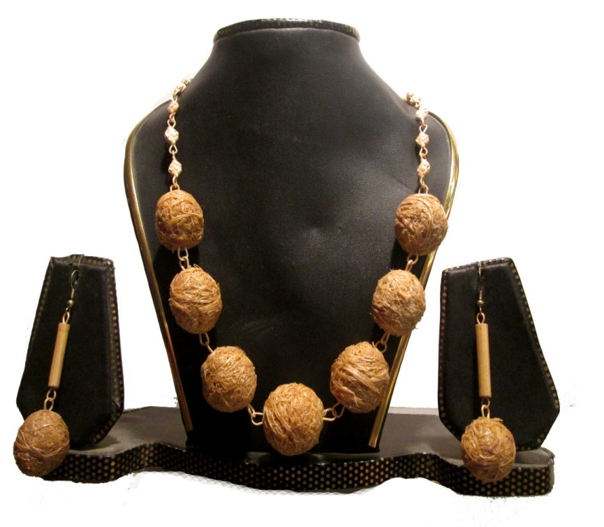 Bamboo Jewellery Set -MBFJN095