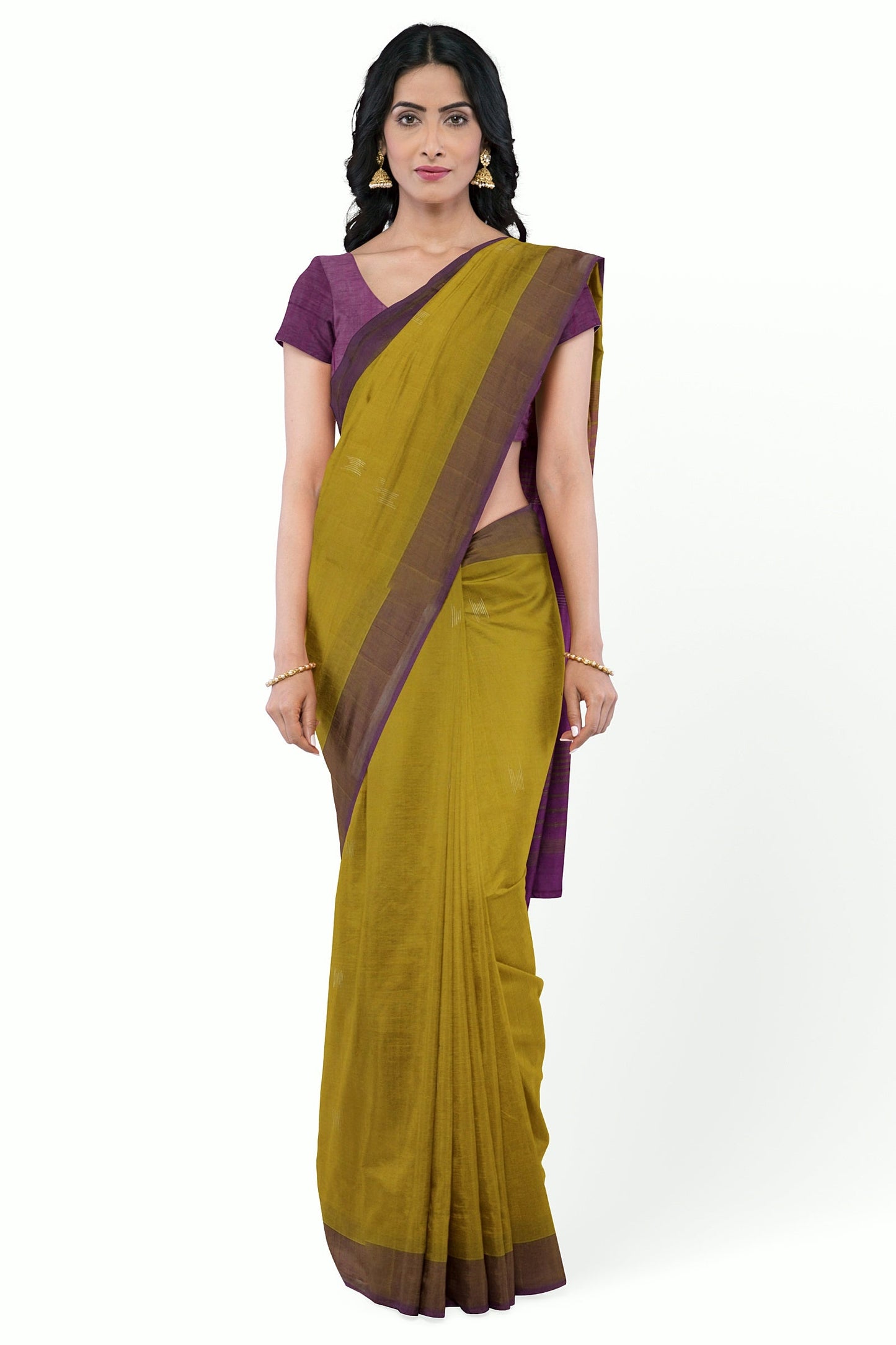 Banana Cotton Handloom Saree - BCS001