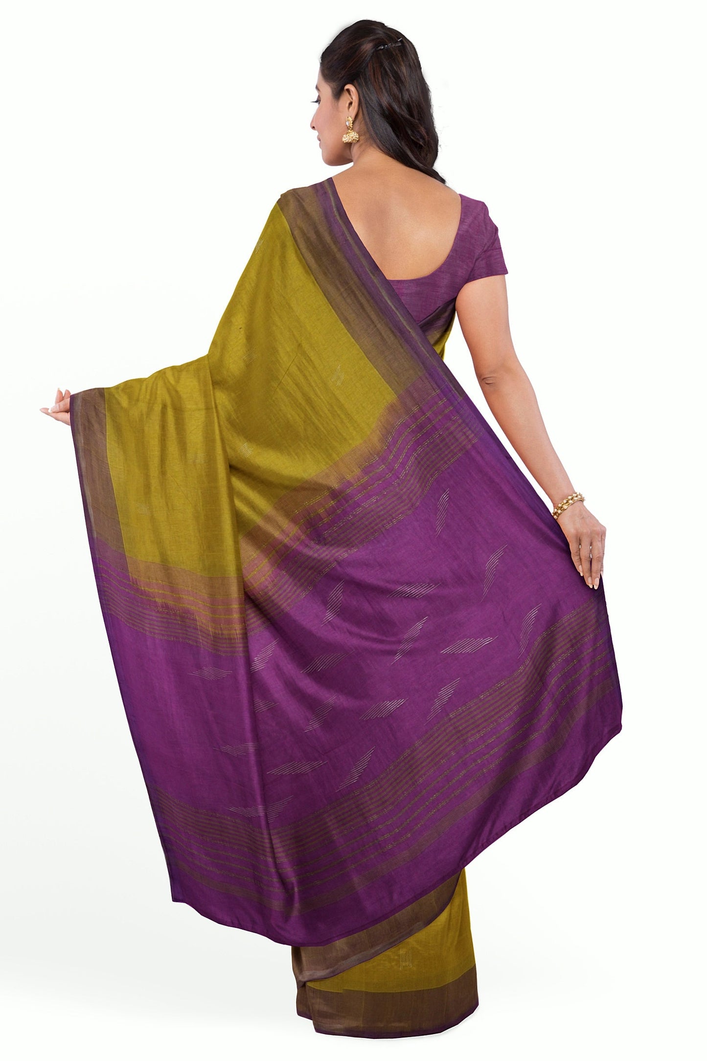 Banana Cotton Handloom Saree - BCS001