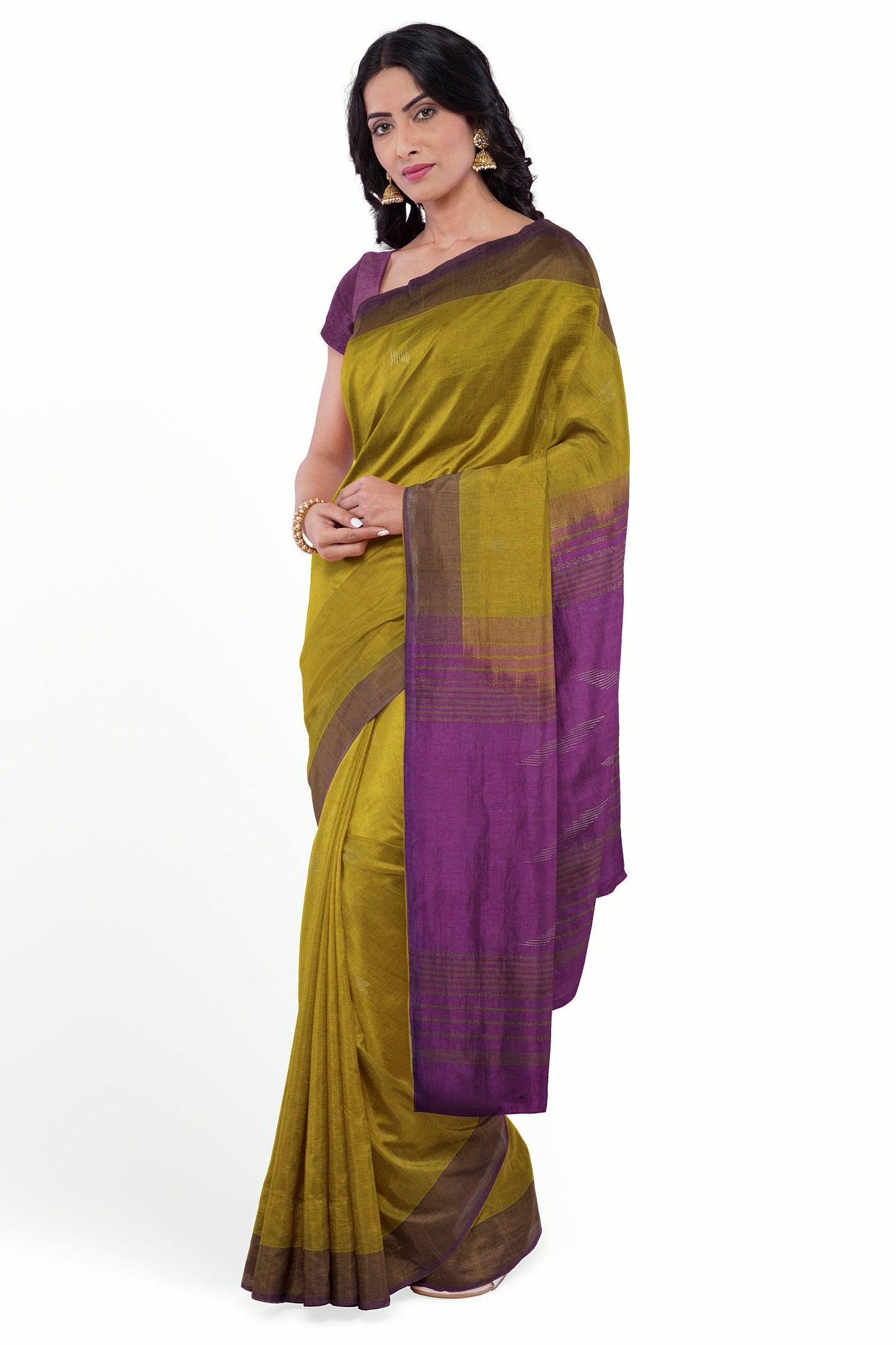 Banana Cotton Handloom Saree - BCS001