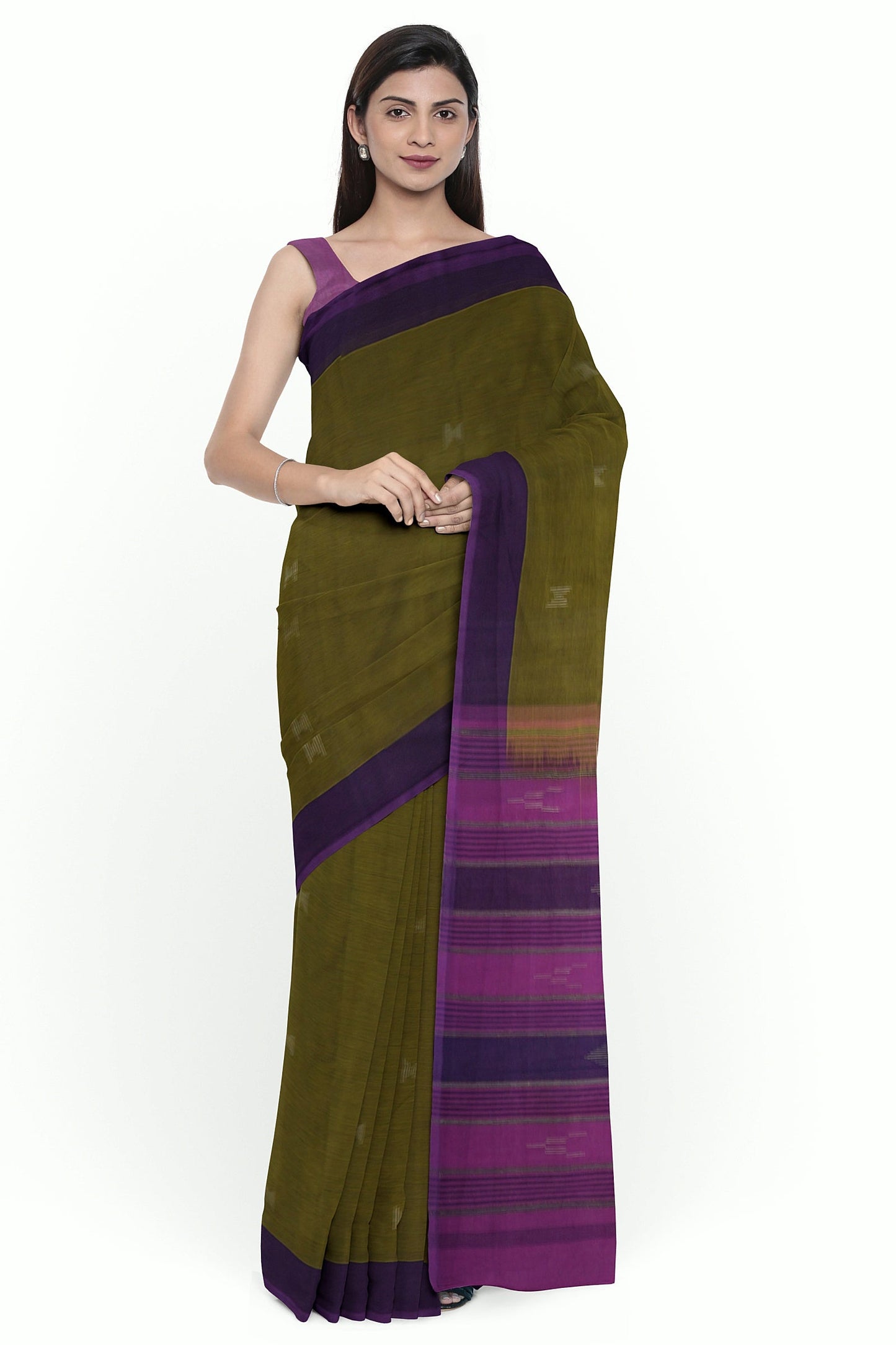 Banana Cotton Handloom Saree - BCS002