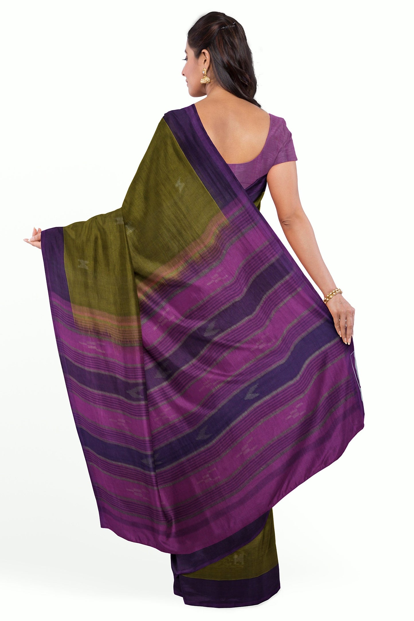 Banana Cotton Handloom Saree - BCS002