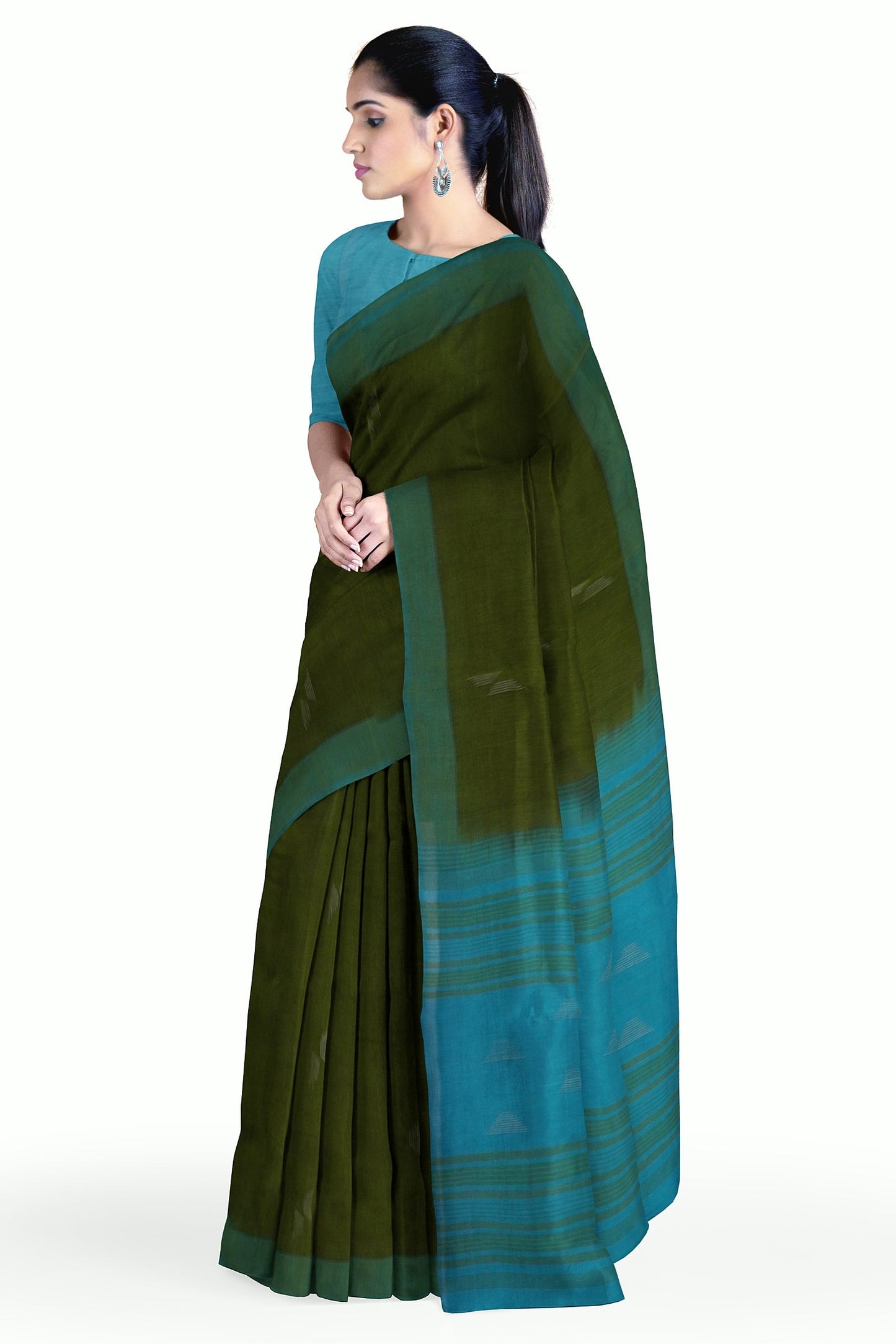 Banana Cotton Handloom Saree - BCS003