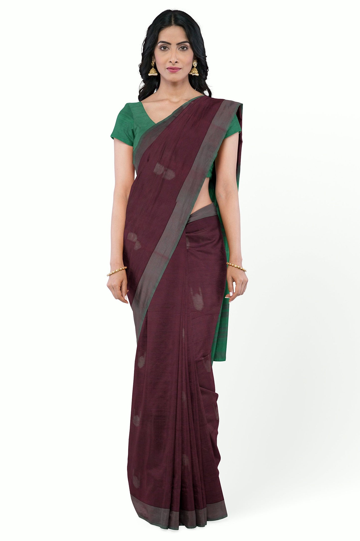 Banana Cotton Handloom Saree - BCS005